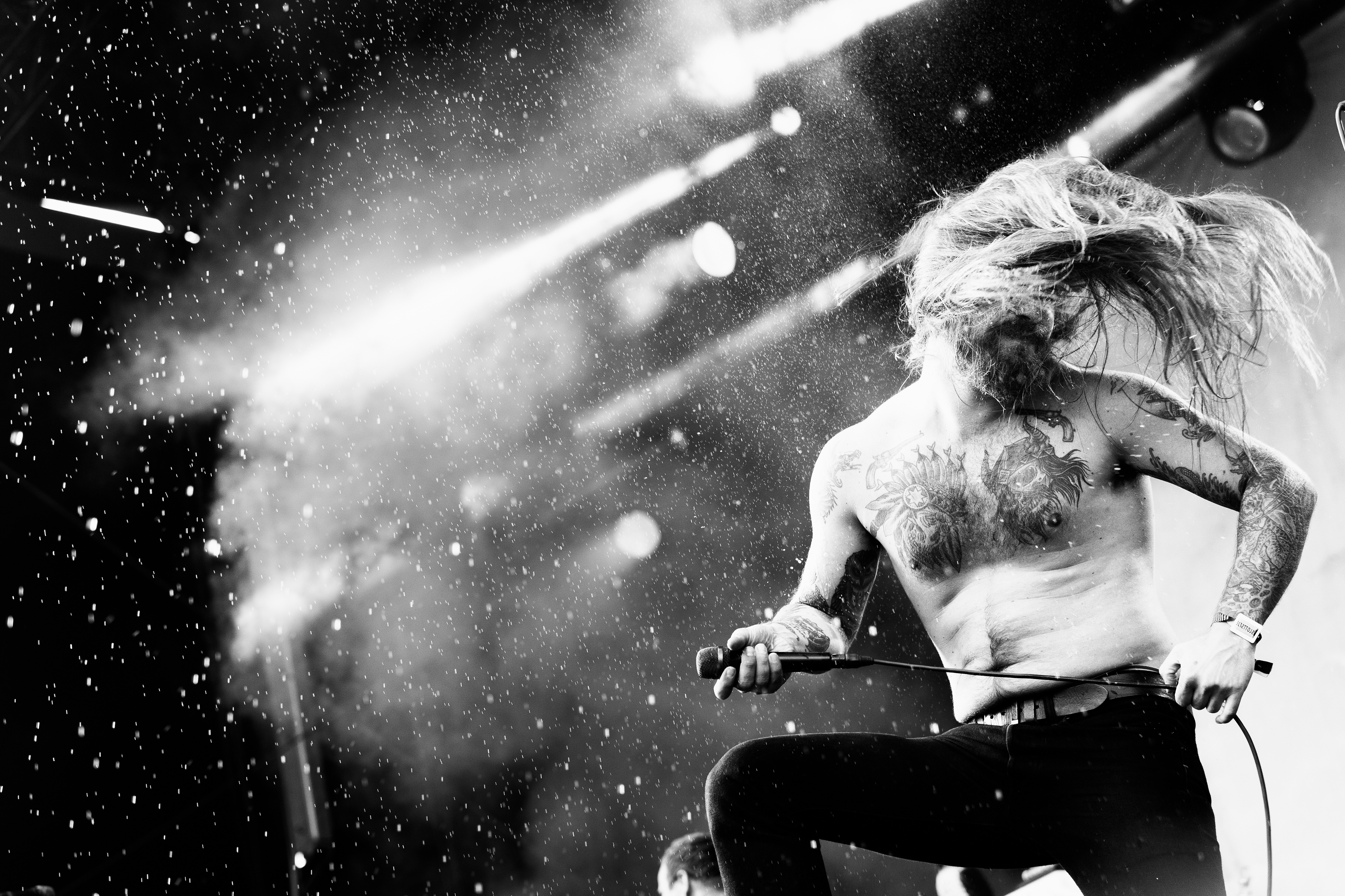 Kvelertak på Slottsfjellfestivalen 2016. Foto: Jonathan Vivaas Kise