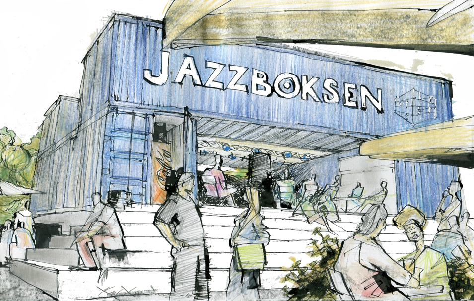 Fra prosjektet "Jazzboksen" i regi av Kongsberg Jazzfestival og Fontenehuset. 