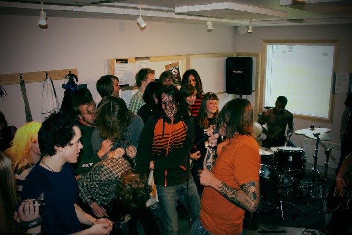 Øvingslokale-konsert anno 2006. Foto: Mariell Amelie Lind Hansen