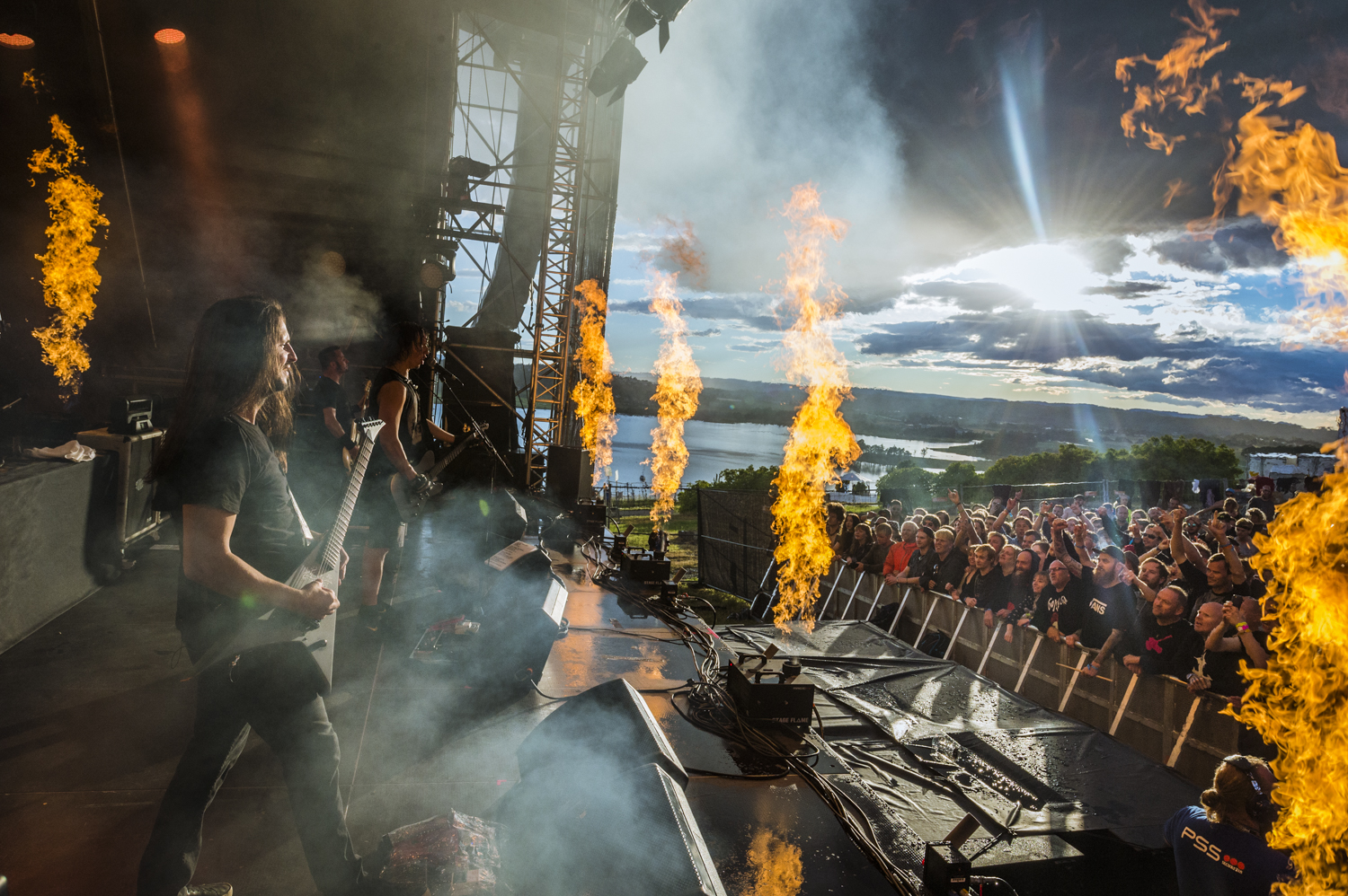 Gojira på Slottsfjell Foto: Tom Lund