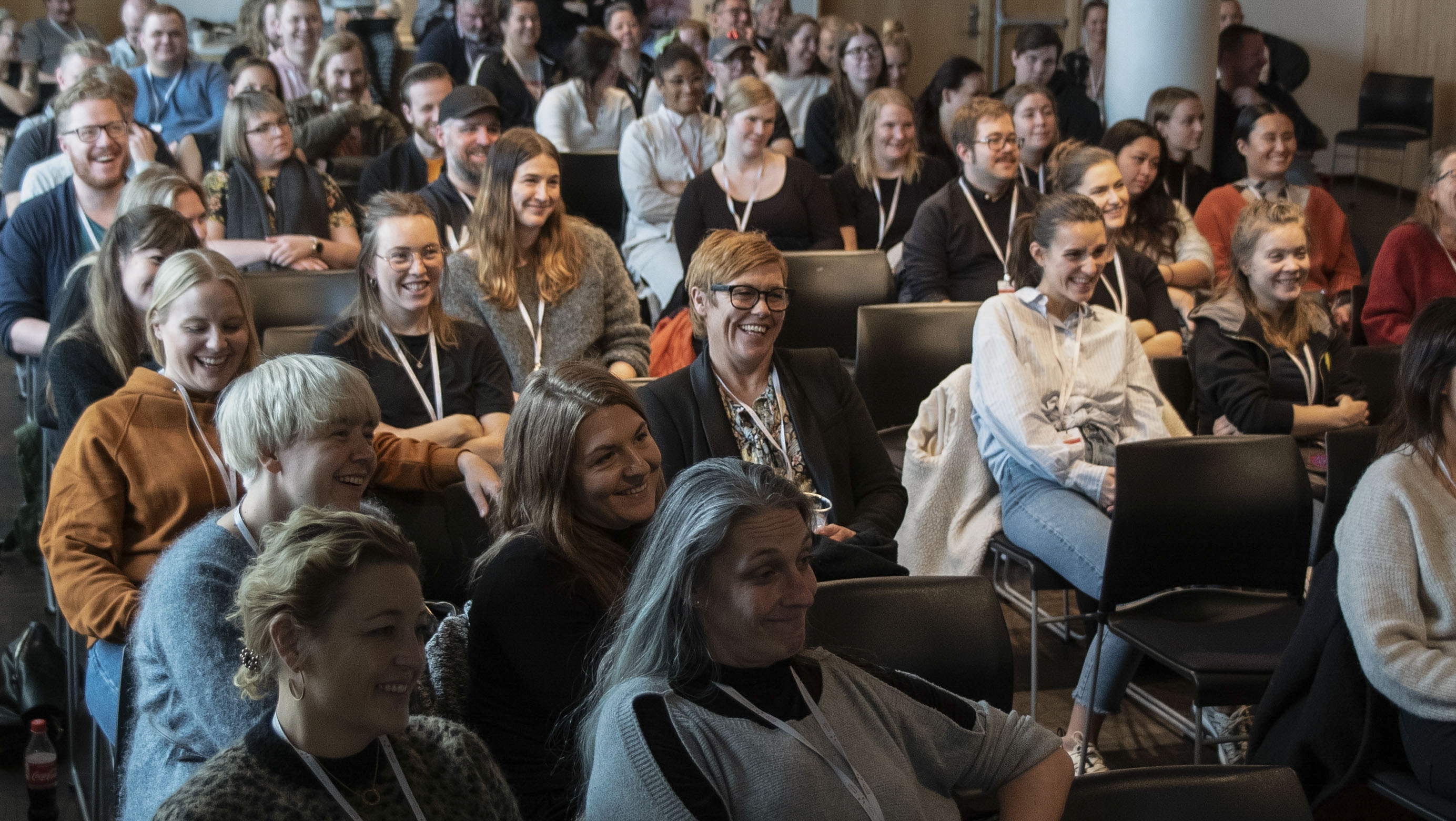 Arrangørkonferansen 2019: Fra foredrag om psykisk helse. Foto: Sarah Hestness.