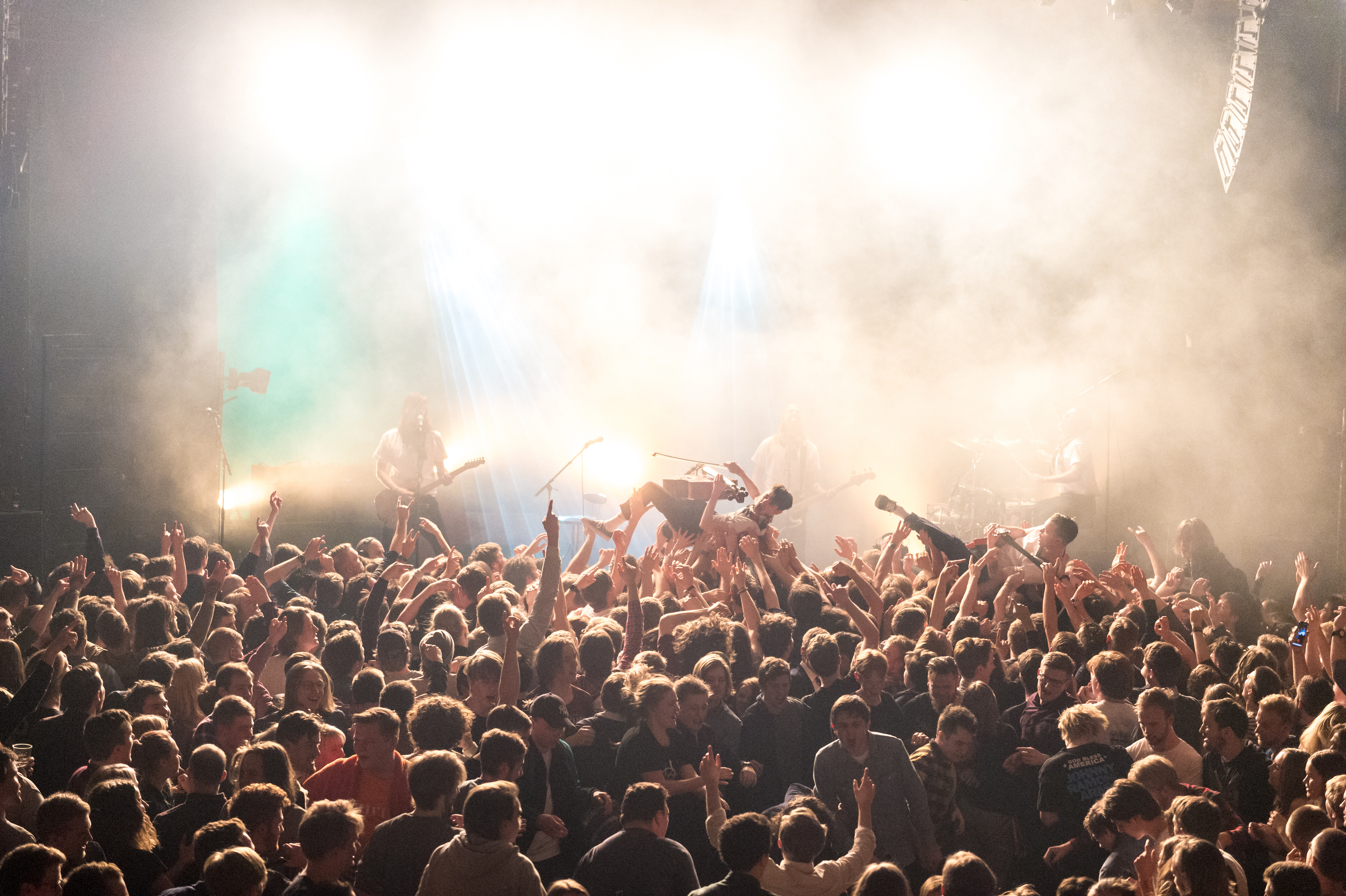 Illustrasjonsbilde. Konsert med Honningbarna på Studentersamfundet i Trondhjem 2018. Foto: Fotogjengen - foto.samfundet.no.