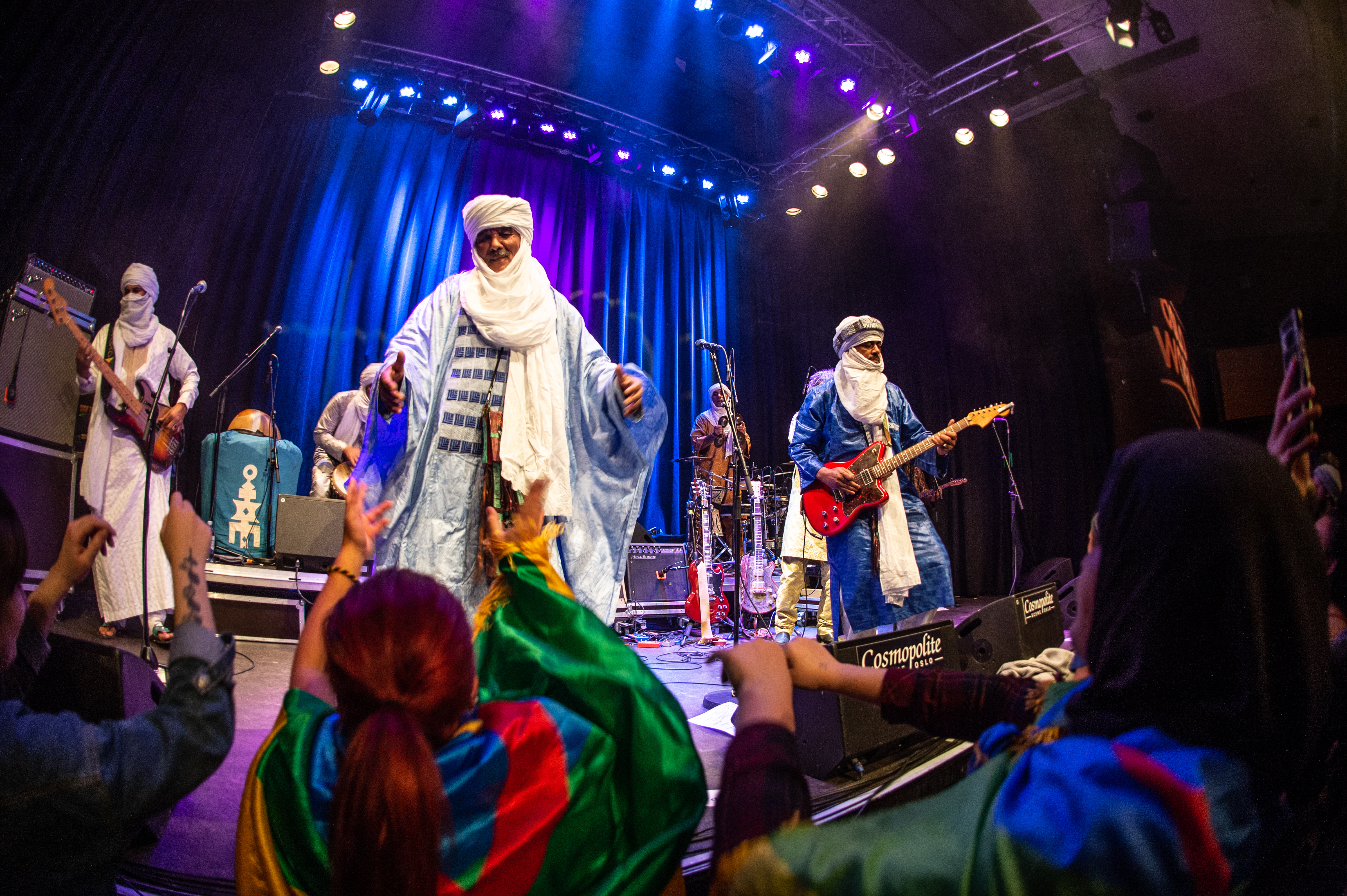 Send oss dine innspill til hvordan rapportering av artistskatt kan gjøres enklere. Illustrasjonsbilde fra konsert med Tinariwen under Oslo World i 2019. Foto: Lars Opstad. 