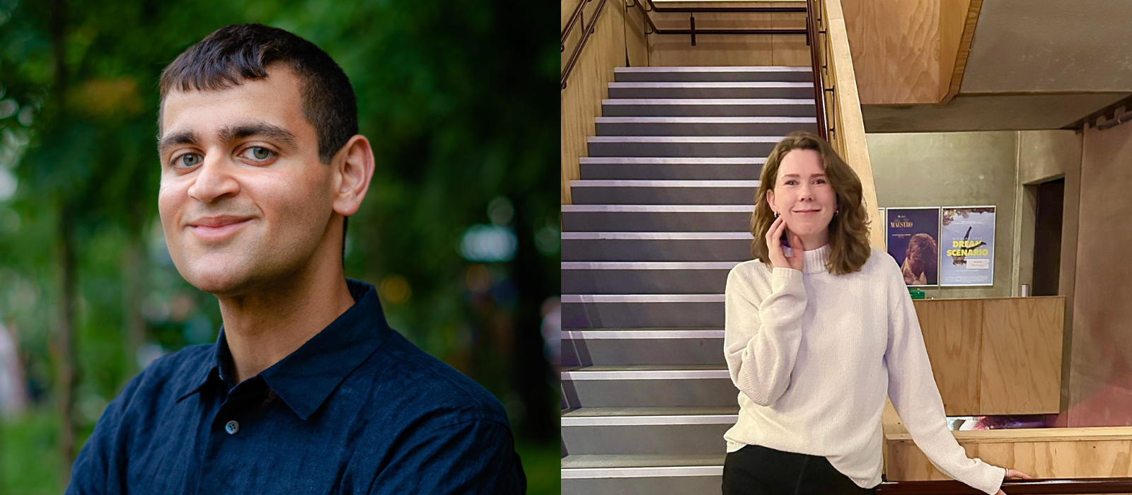 NKAs nye arrangørfaglige rådgivere Rauand Ismail og Jenny Ulleland. 