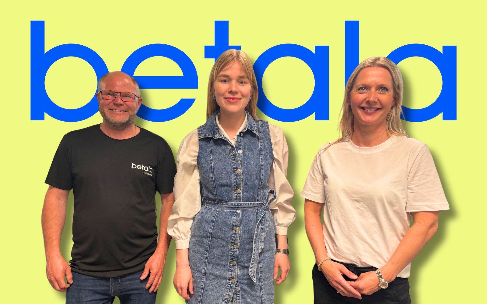 Medlemmer av NKA får nå enda flere medlemsgoder når NKA inngår eksklusivt samarbeid med Betala, som leveres av IT- og teknologiselskapet Advania Norge. Fra venstre: Anders Olafsen, ansvarlig for betalingsløsninger i Advania Norge, Siri Haugan Holden, daglig leder i Norske Kulturarrangører og Bjørg Braaten, rådgiver betalingsløsninger i Advania Norge.