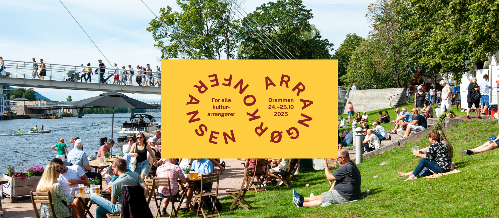 Arrangørkonferansen. For alle kulturarrangører. Drammen 24.–25.10.2025.